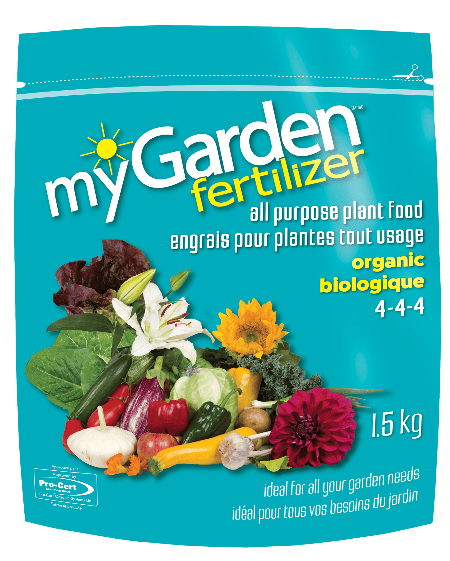 All Purpose 4-4-4 Pro Cert Organic Fertilizer