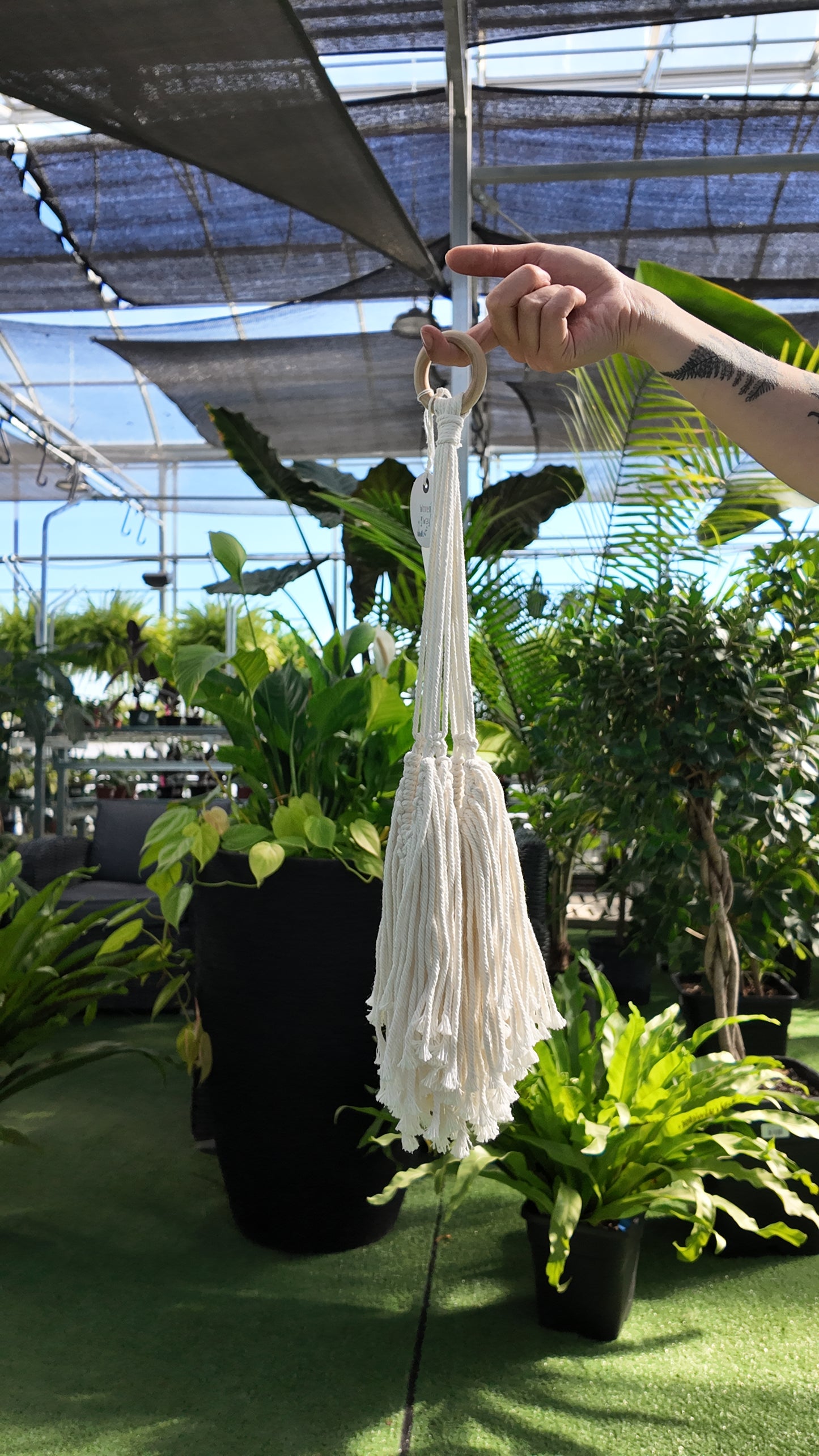 Fringed Macramé Plant Hangers – Boho Chic Indoor Hanging Planters