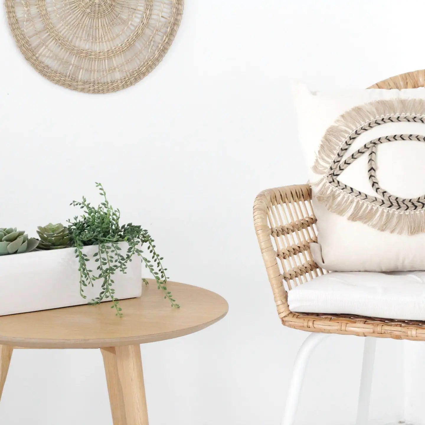 Ceramic/Concrete Rectangle Planter Box