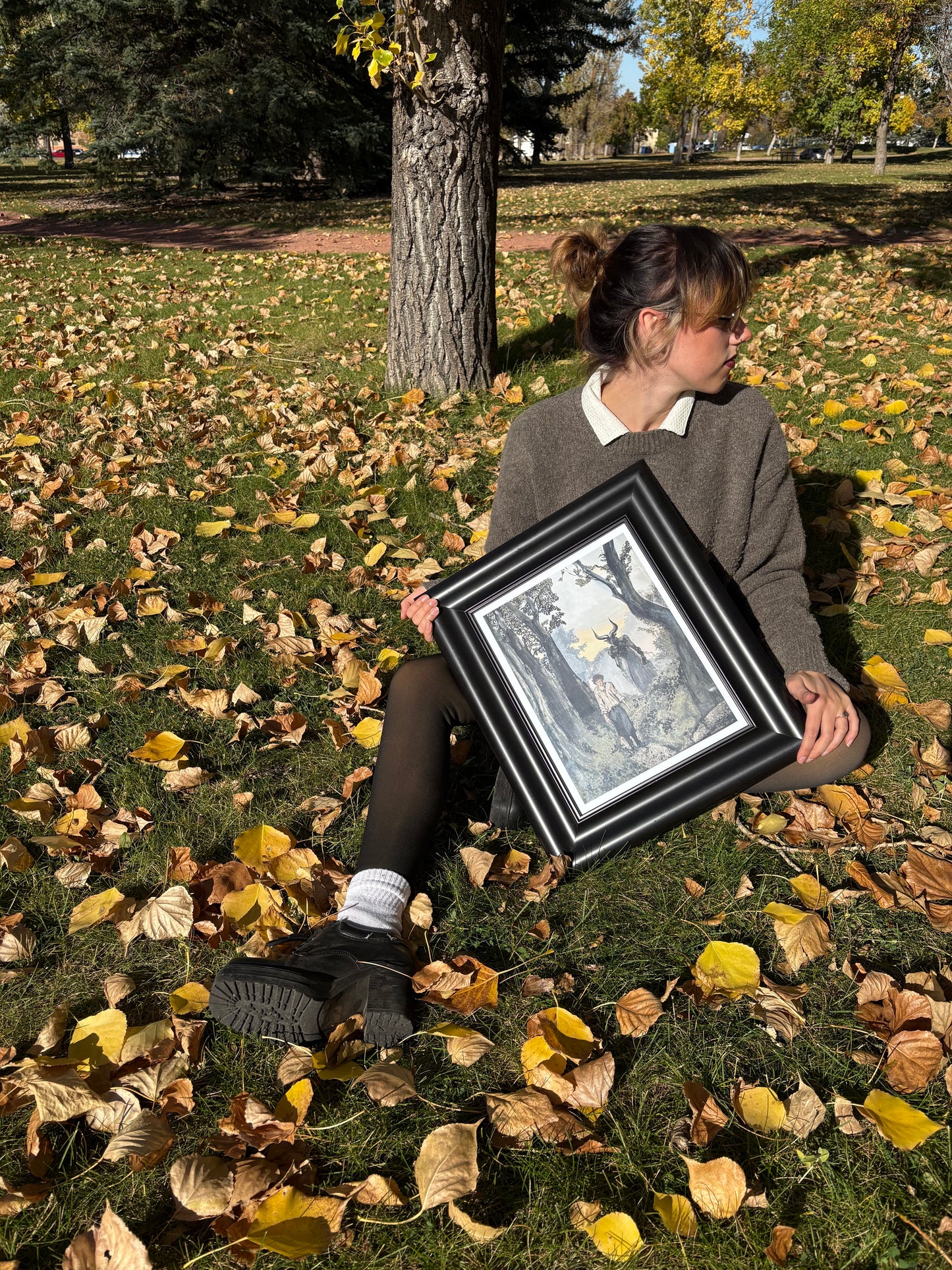 Laura Alexander – Fantasy Art Print - The Boy in the Woods