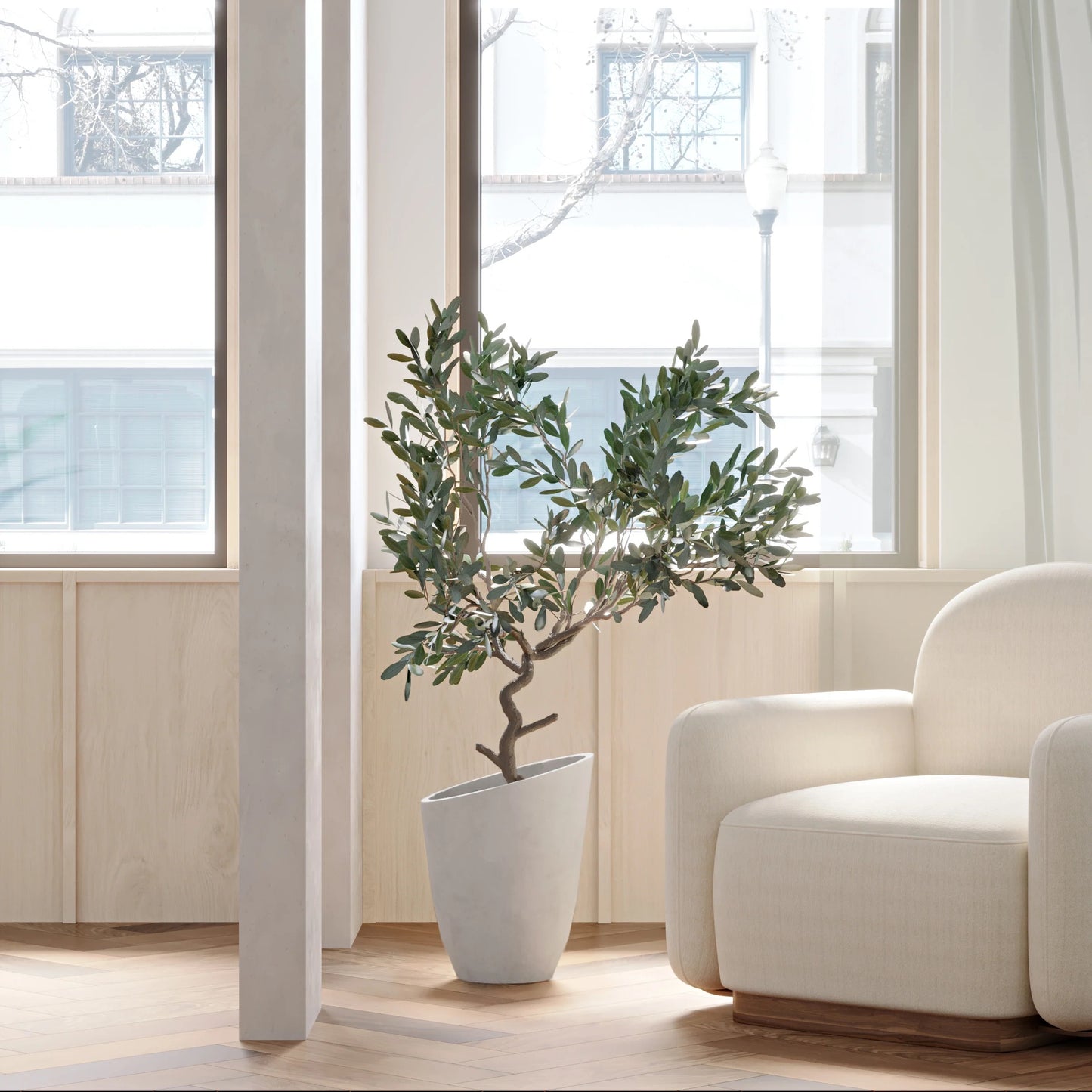 Jardinière en entonnoir Kanso Designs de 11 po
