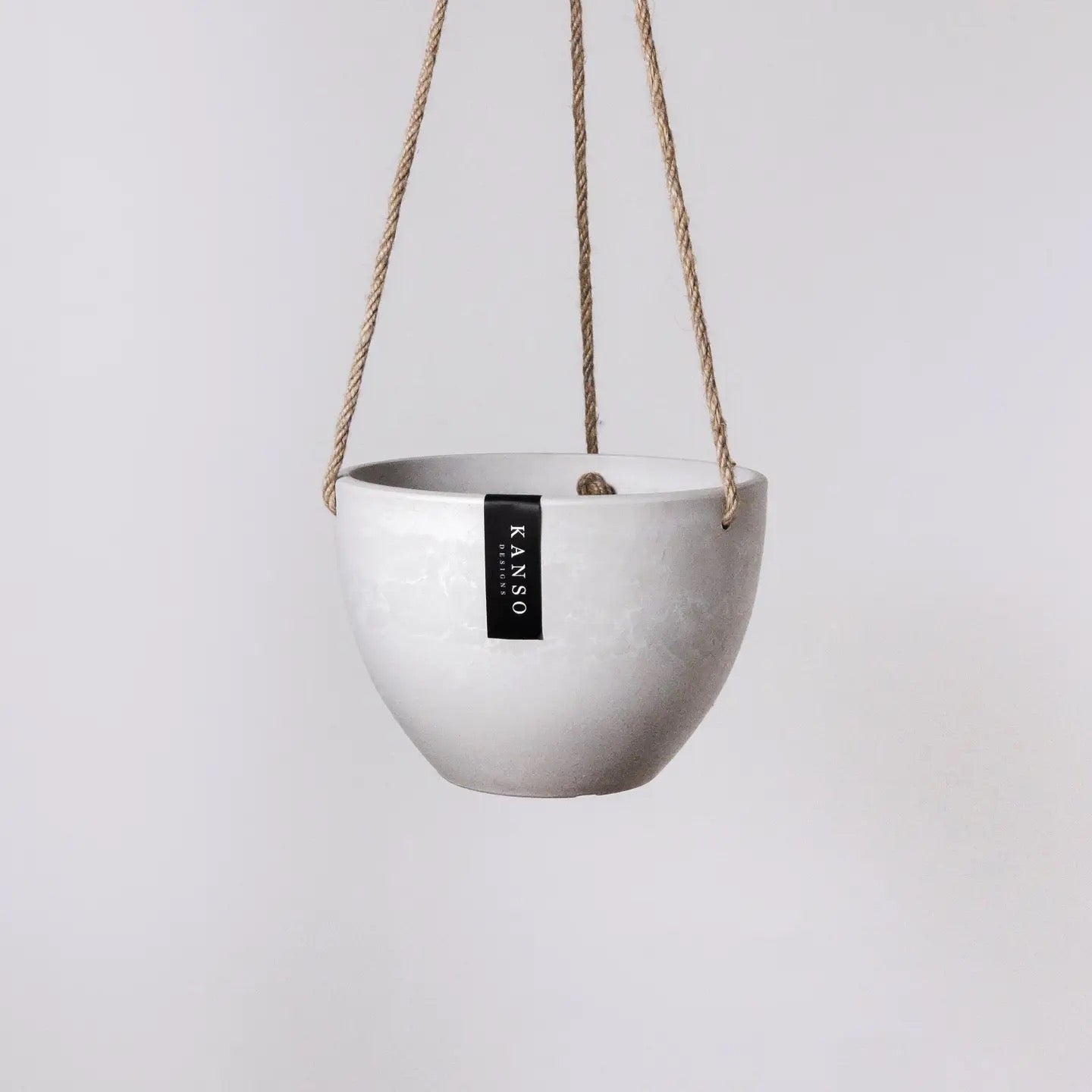 12 hanging planter 12" Kanso Designs Hanging Planter – Urbane Eight Inc
