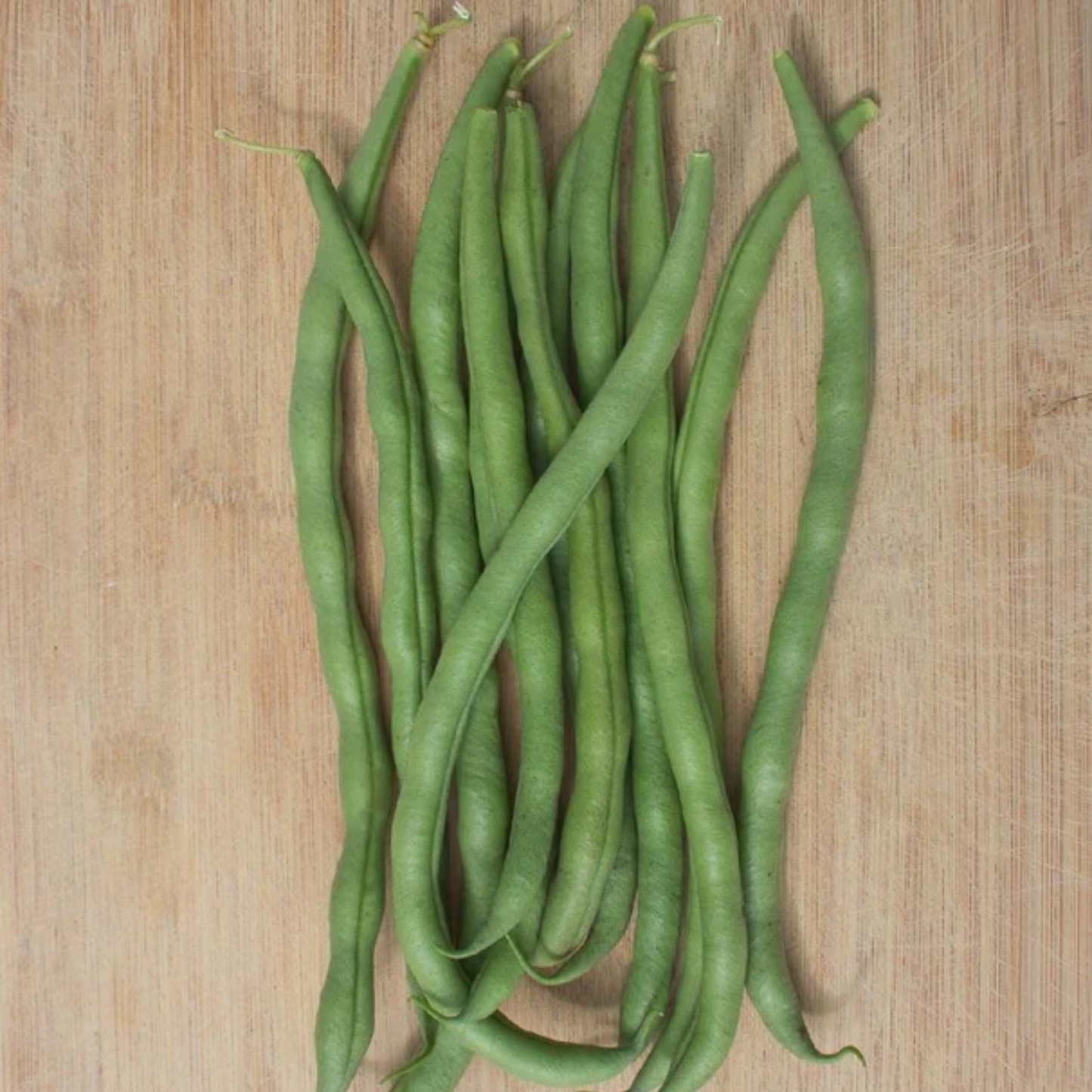 a pile of long green Matilda beans