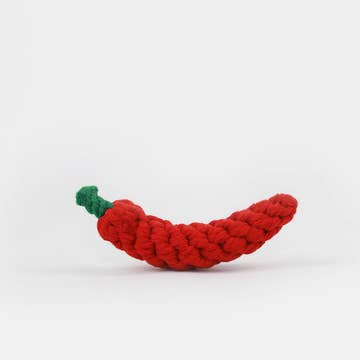 Handmade Fruit & Veggie Rope Toys – Chewable, All-Natural Play for Dogs