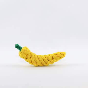 Handmade Fruit & Veggie Rope Toys – Chewable, All-Natural Play for Dogs