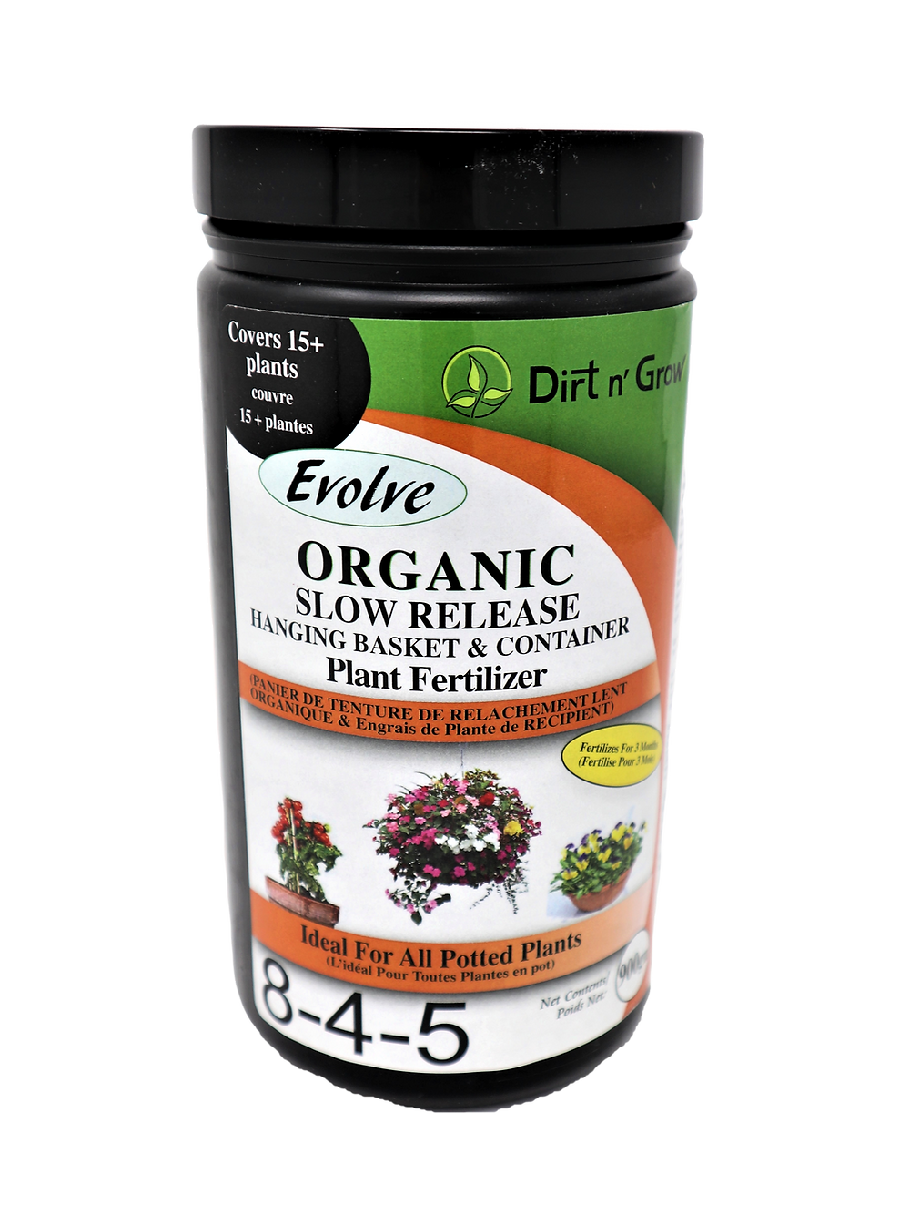 fertilizer for hanging plants Evolve Hanging Basket & Container Fertilizer 8-4-5 – Urbane Eight Inc