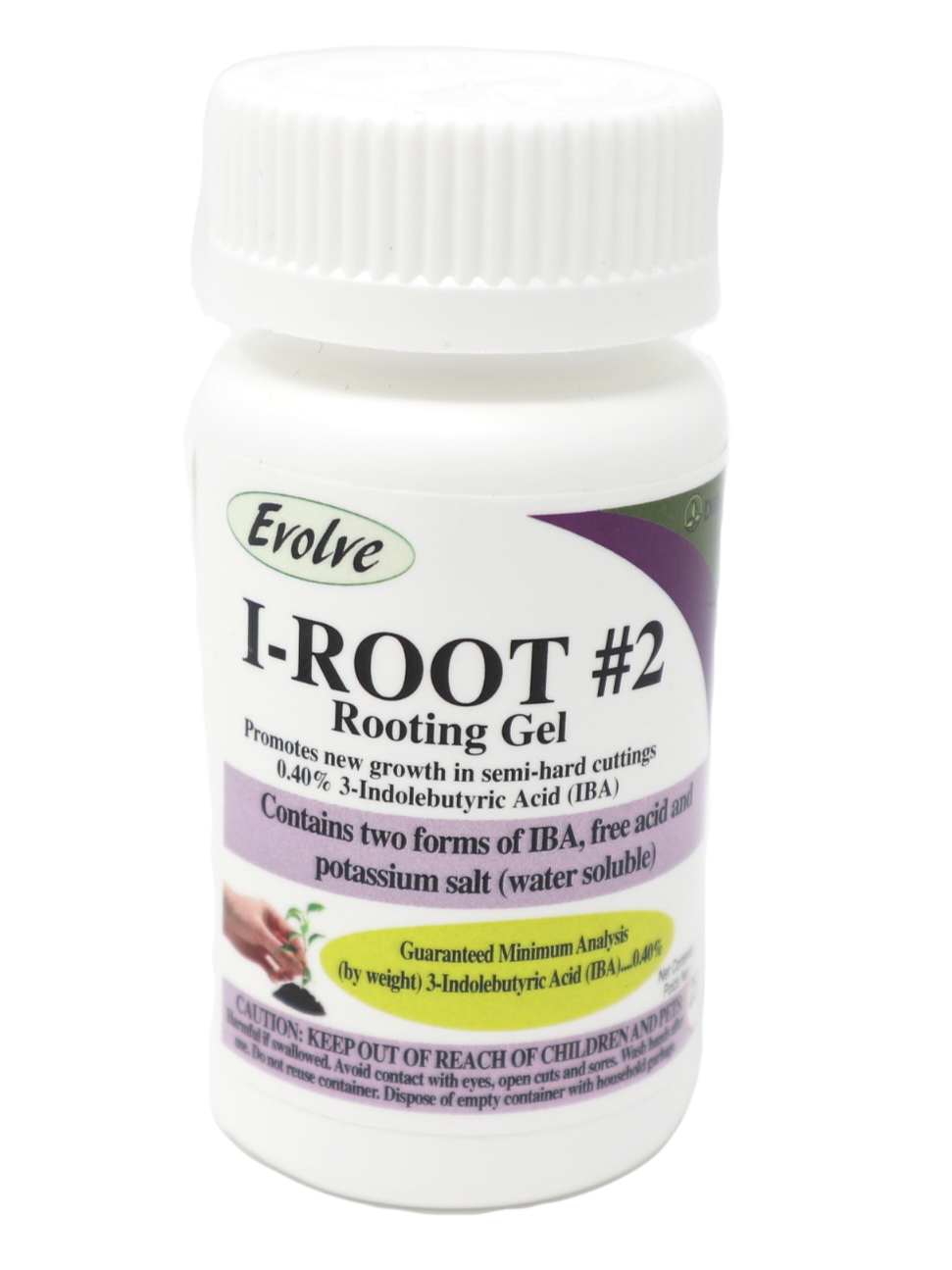 Evolve I-Root #2 Rooting Gel bottle on a white background
