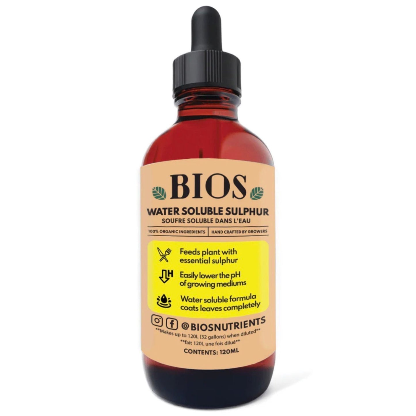 Sulphur Supplement – BIOS Nutrients Soil Support