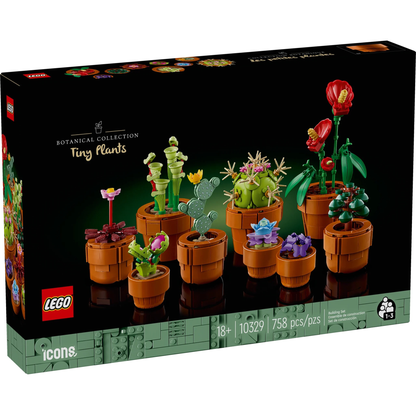 LEGO Icons Tiny Plants 10329 building set box front