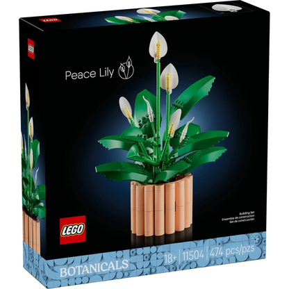 LEGO Botanicals Peace Lily 11504 building set box front
