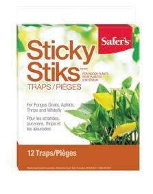 Safer's Sticky Sticks Fungus Gnat Traps