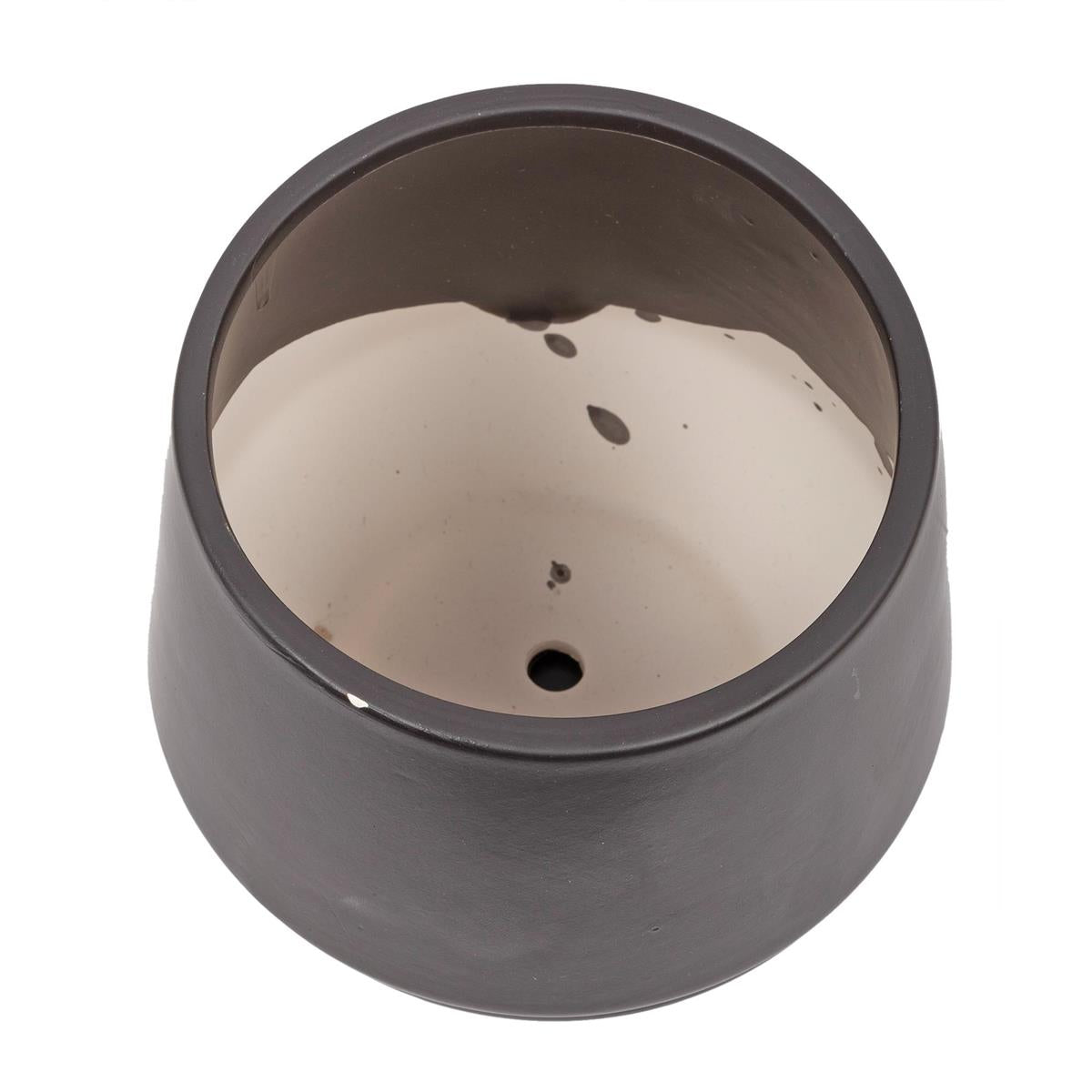 Truu Design Matte Ceramic Plant Pot – Modern Indoor Planter