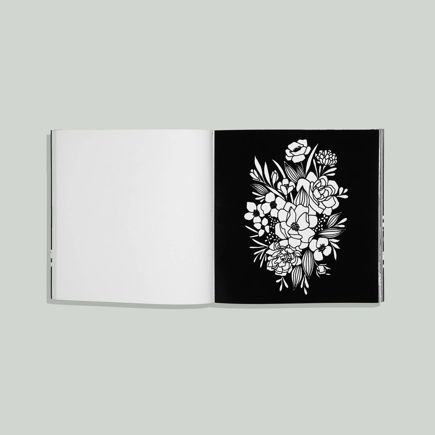 Bloom Adult Coloring Book – Relaxing Floral Designs with Bonus Velvet Pages