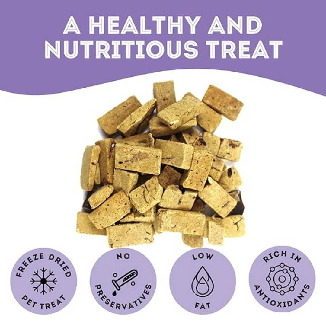Freeze-Dried Beef Liver Pet Treats – Protein-Rich, High-Reward Training Snack