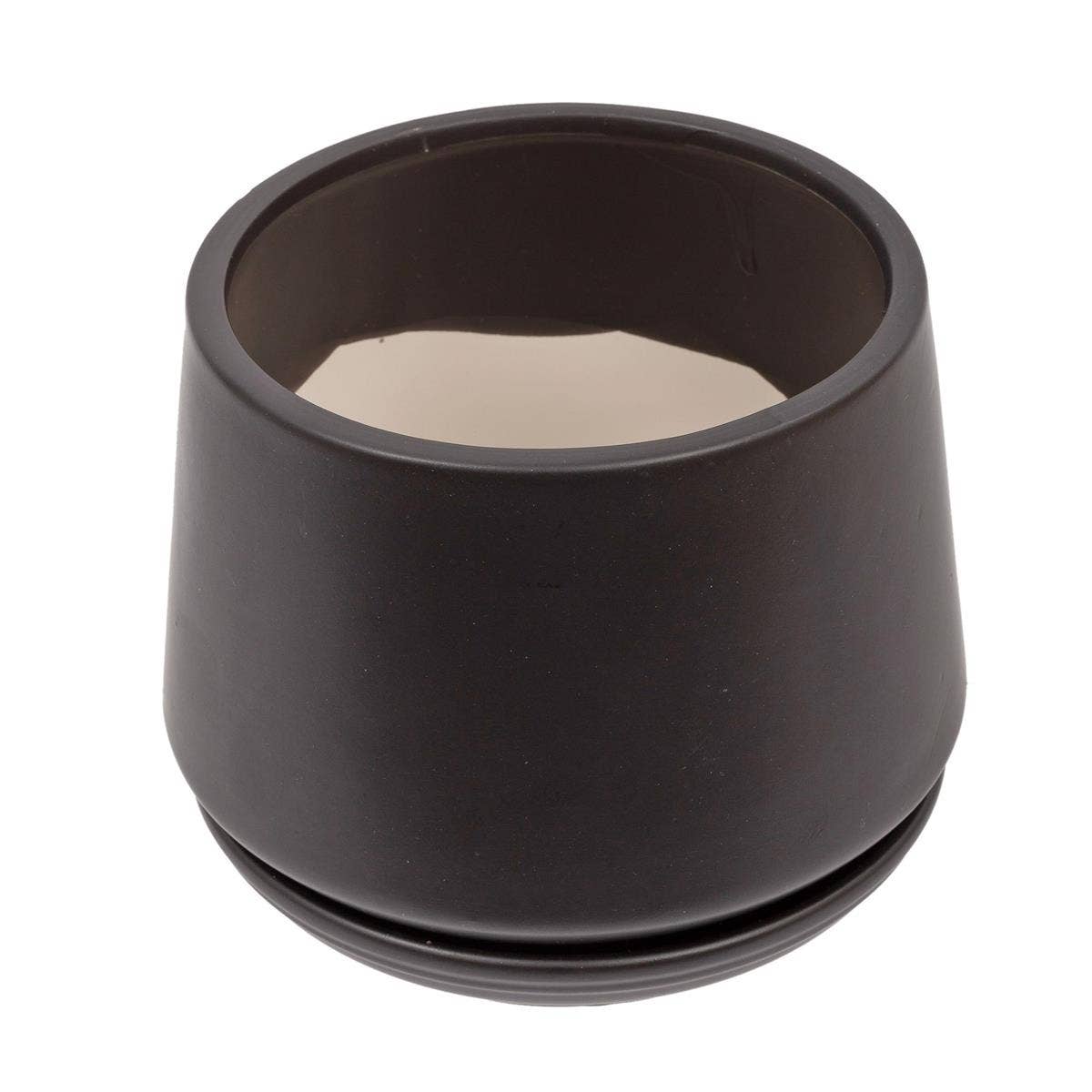 Truu Design Matte Ceramic Plant Pot – Modern Indoor Planter
