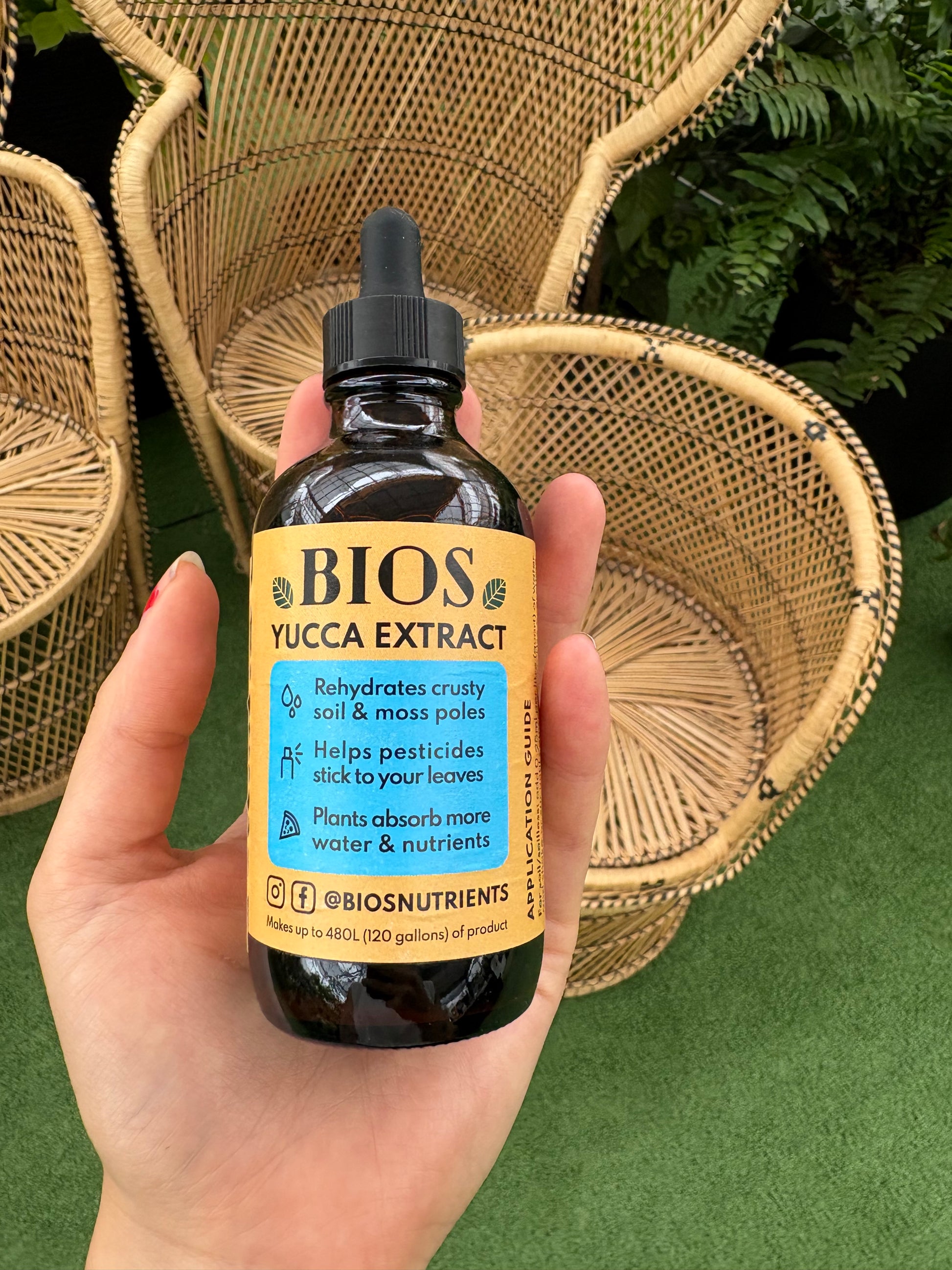 bios natural plant fertilizer Bios Yucca Extract – Urbane Eight Inc