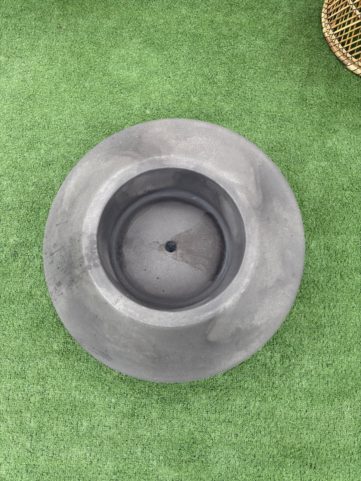 Top Pot Low Planter – Sleek Matte Ceramic Indoor Pot