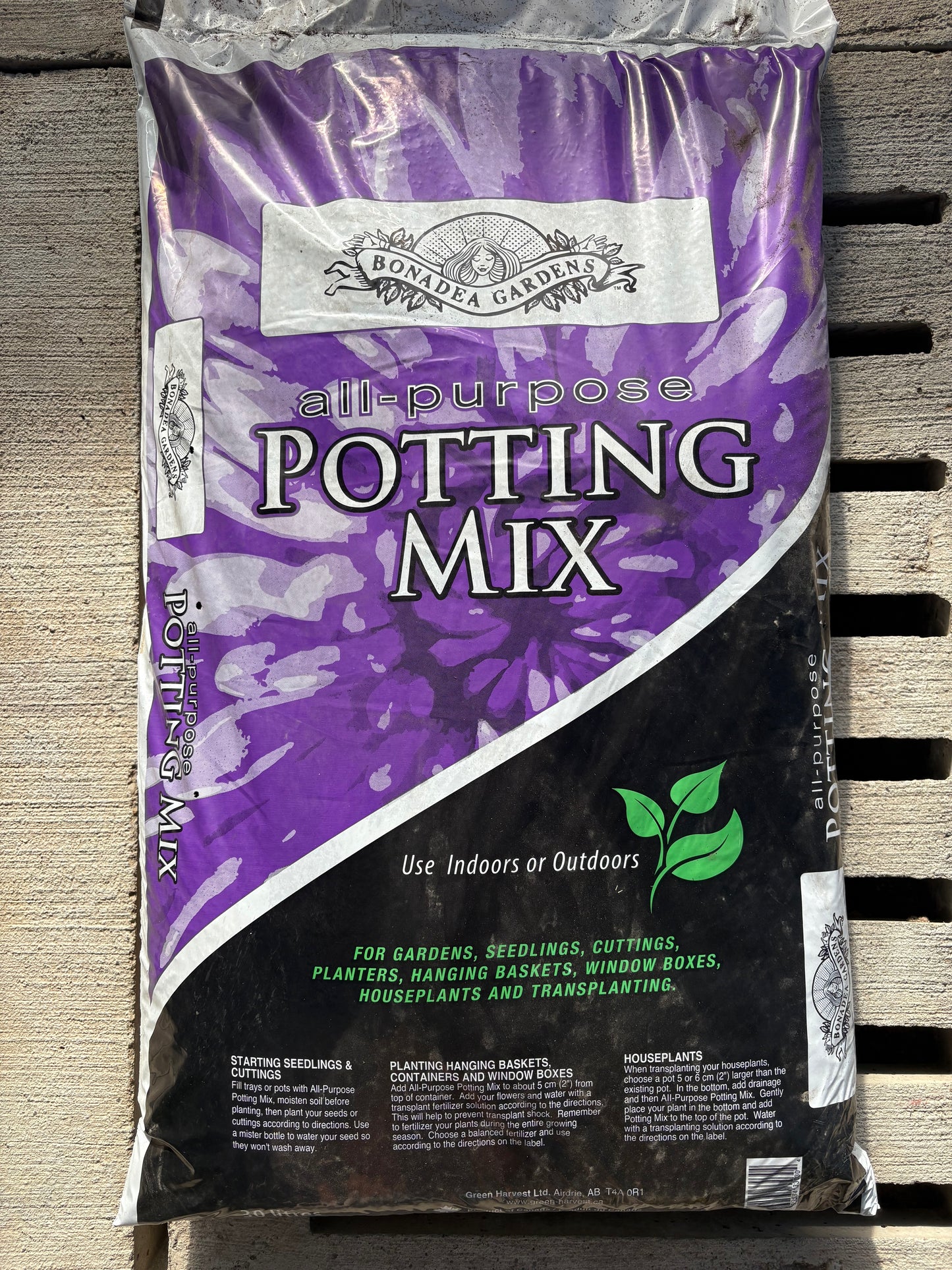 Bonadea Gardens All Purpose Mix – 30 Litre Premium Potting Soil