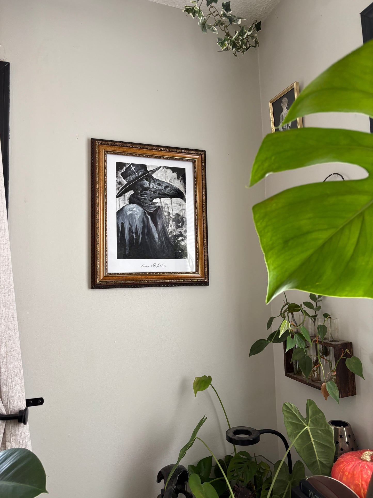 Laura Alexander - Fantasy Art Print - Plague Doctor