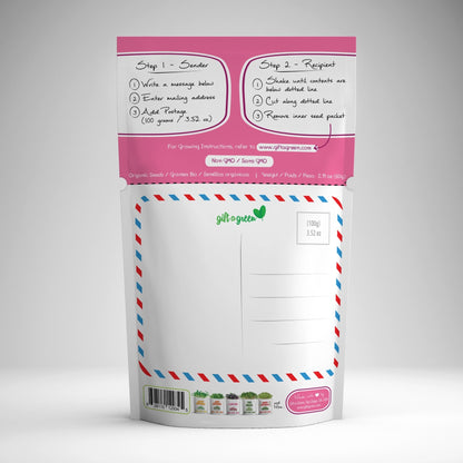 I Love You Radish Microgreens Grow Card | Giftagreen