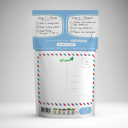 I Miss You Arugula Microgreens Grow Card | Giftagreen