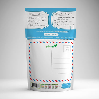 Thank You Arugula Microgreens Grow Card | Giftagreen