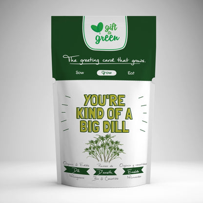 You’re Kind of a Big Dill Microgreens Grow Card | Giftagreen