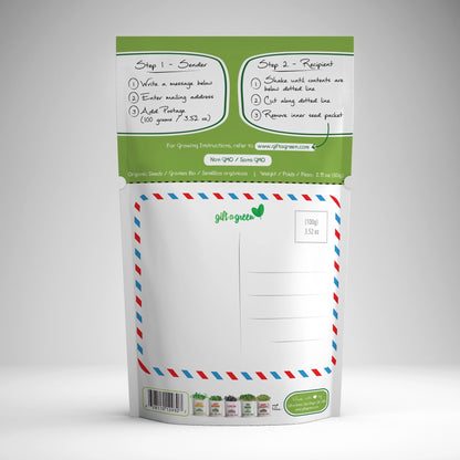 Blank Create Your Own Sunflower Microgreens Card | Giftagreen