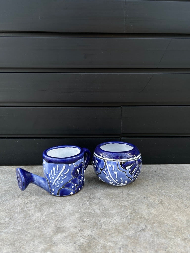 Mexican Planters – Hand-Painted Terracotta Pots with Vibrant Folk Art Designs