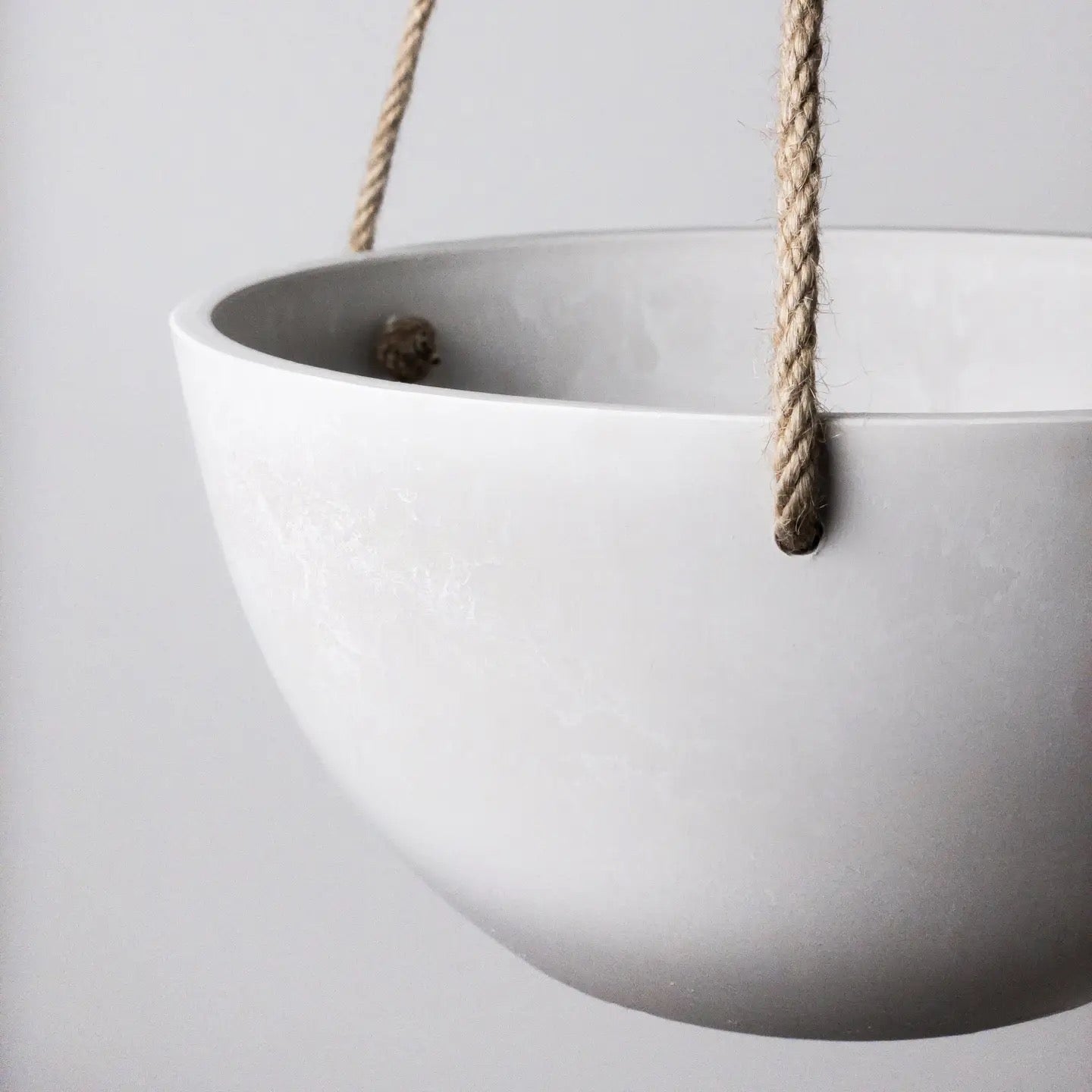 12" Kanso Designs Round Hanging Planter