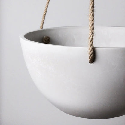 12" Kanso Designs Round Hanging Planter