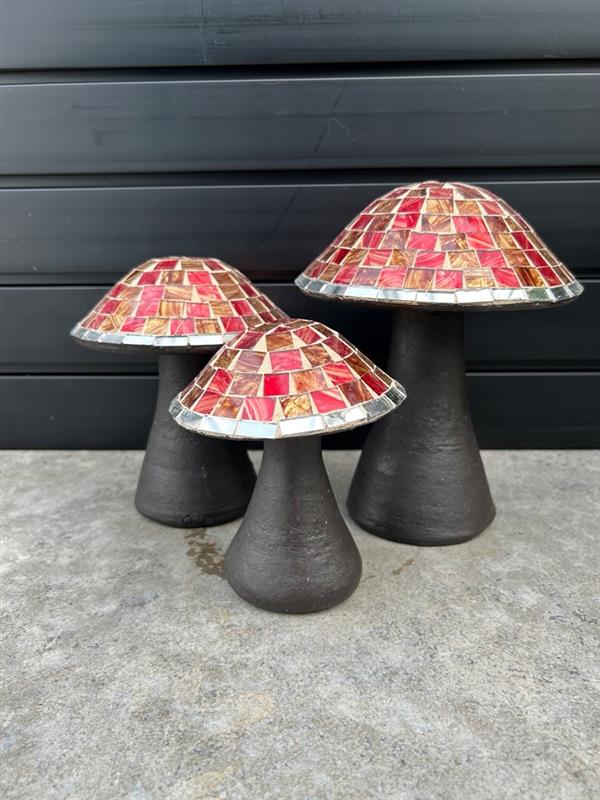 Glass Mushroom Sets