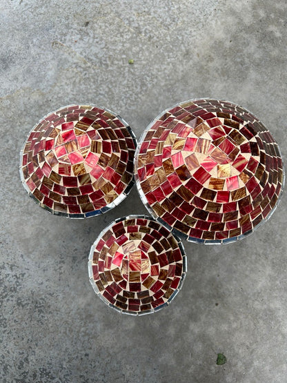 Glass Mushroom Sets