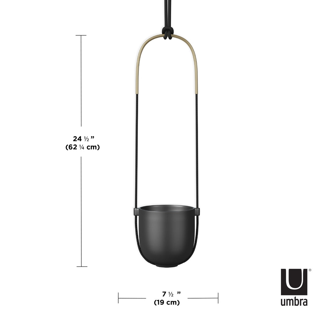 umbra bolo hanging planter Bolo Hanging Planter – Modern Wall-Mounted Planter for Indoor Plants – Urbane Eight Inc