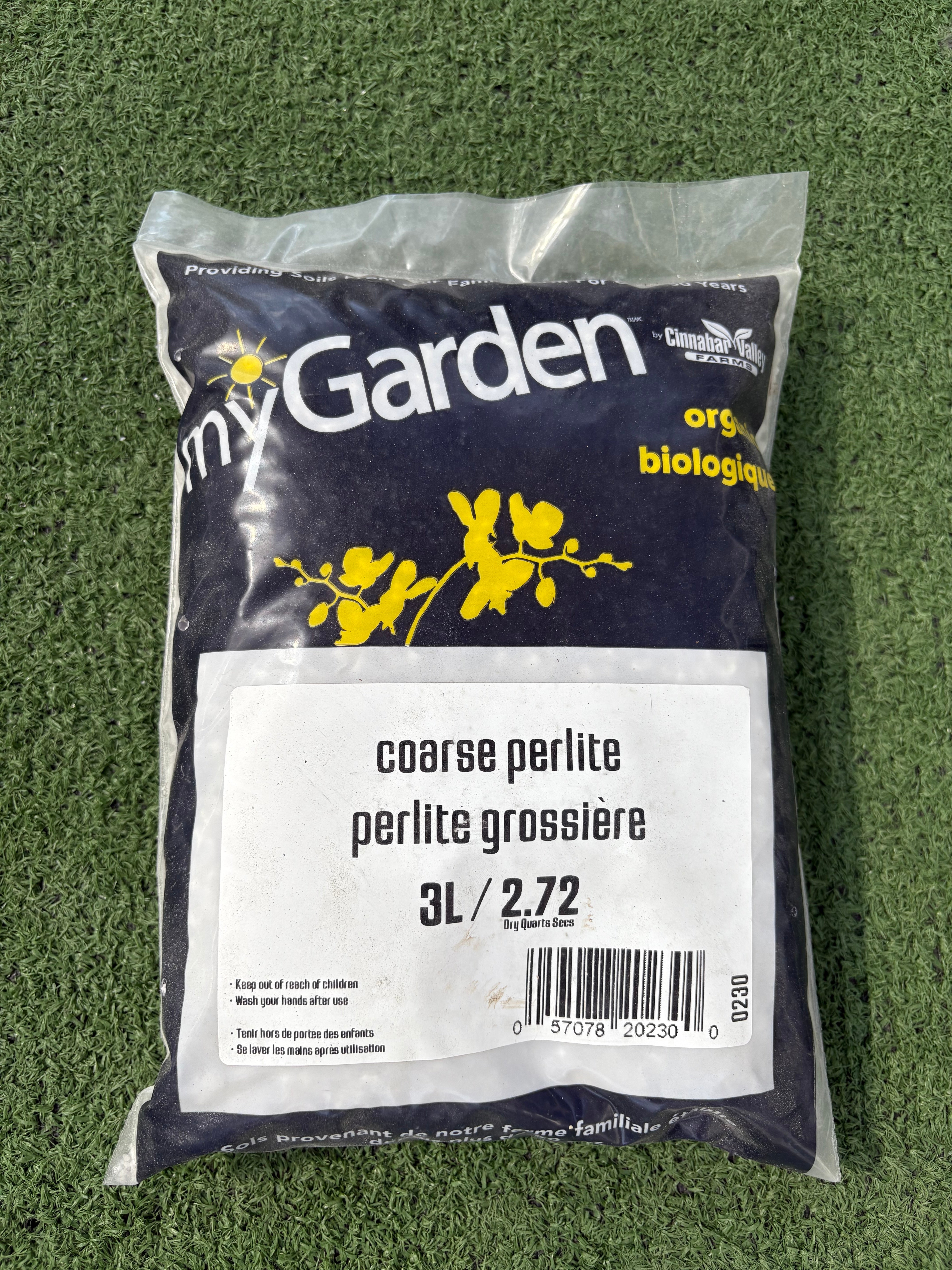 Coarse Perlite 3L | Orchid Soil Additive – Urbane Eight Inc.