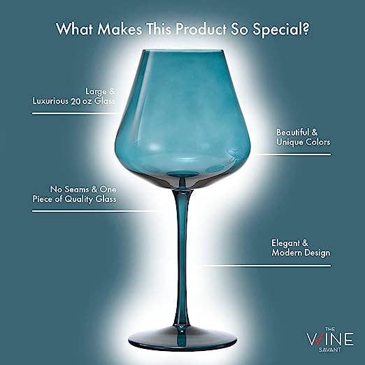 Terracotta Mars Crystal Wine Glasses