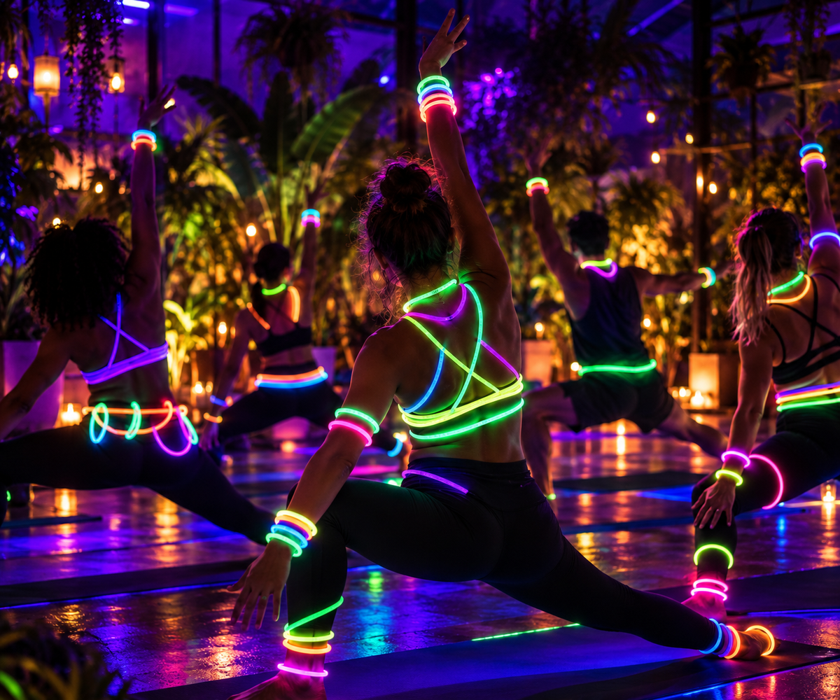 Glow in the Dark Yoga – Lethbridge