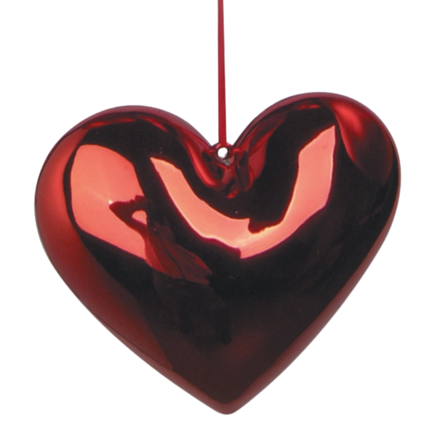 Red Hanging Heart Ornament – 8 Inch