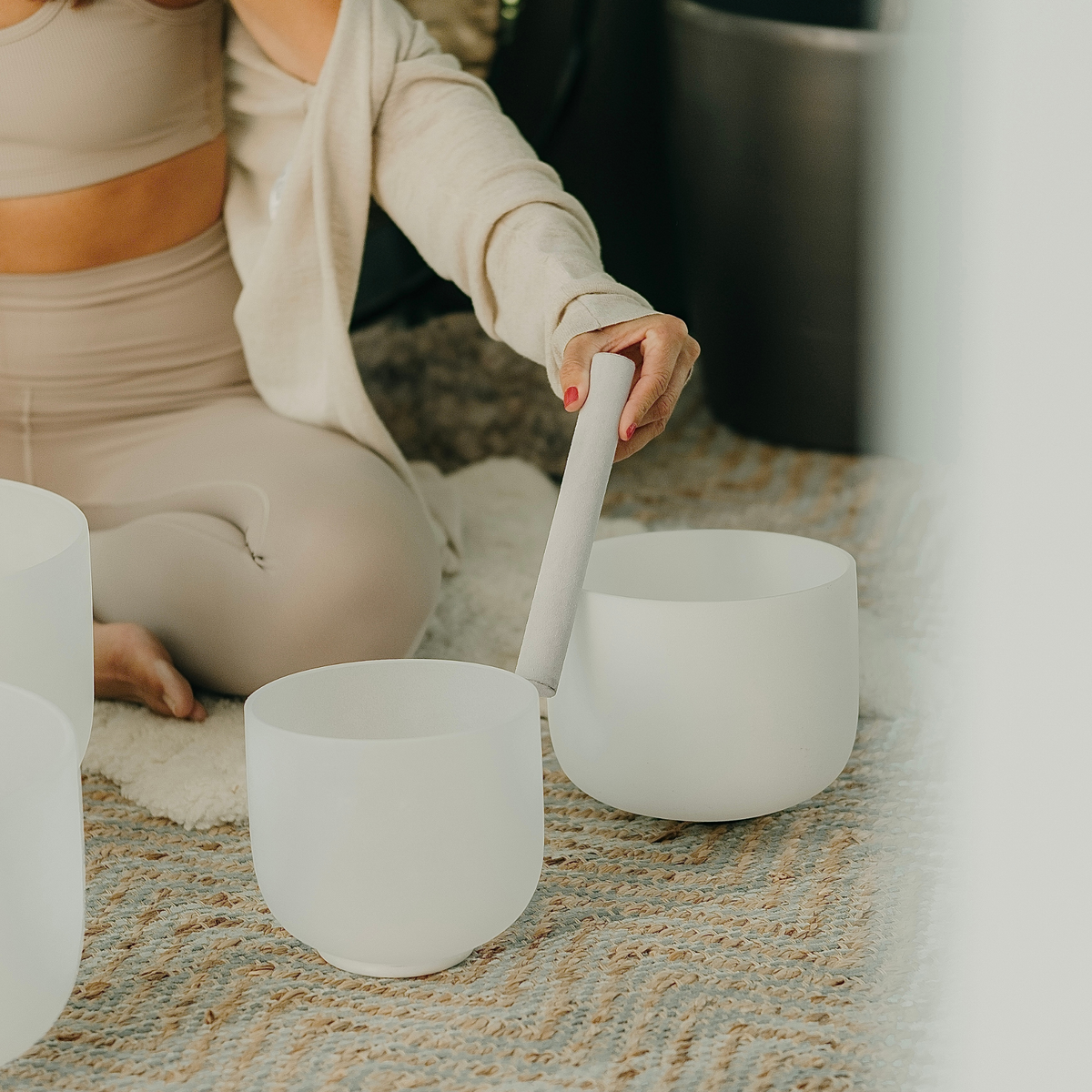 Sound bath event at Urbane Eight in Lethbridge Alberta