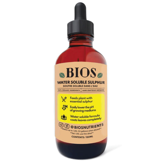 Sulphur Supplement – BIOS Nutrients Soil Support